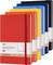 Hardcover-Journal-Notebooks, 6 Packs A5 Lined Journals Notebook for Writing 200 Pages, 8.2 X 5.5 Inch, 6 Colors Classic Ruled Notebooks for Work/Travel/College